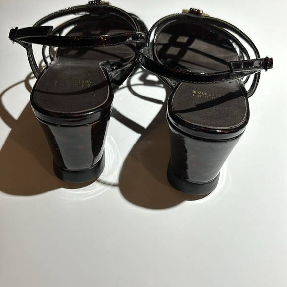 Stuart Weitzman Wedge Heel Sandals Size 10 - Picture 4 of 4